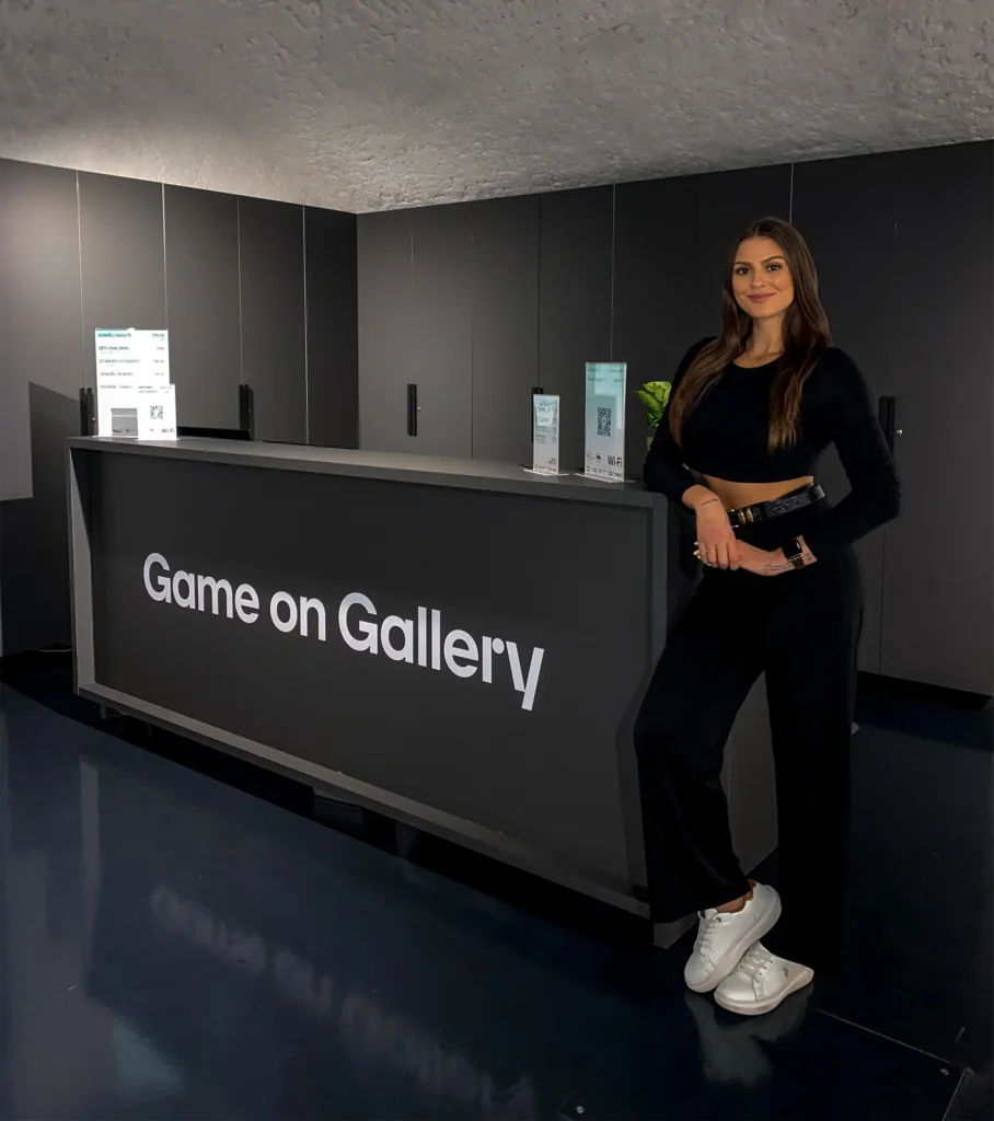 Recepce Game on Gallery - výstava sportovní fotografie